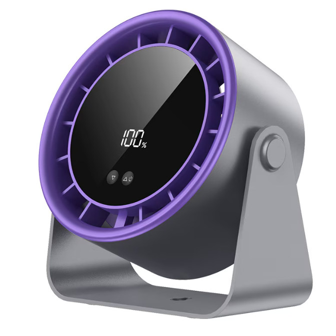 Ventilator 100 de viteze reglabile anulare zgomot incarcare tip C control tactil ecran digital inteligent